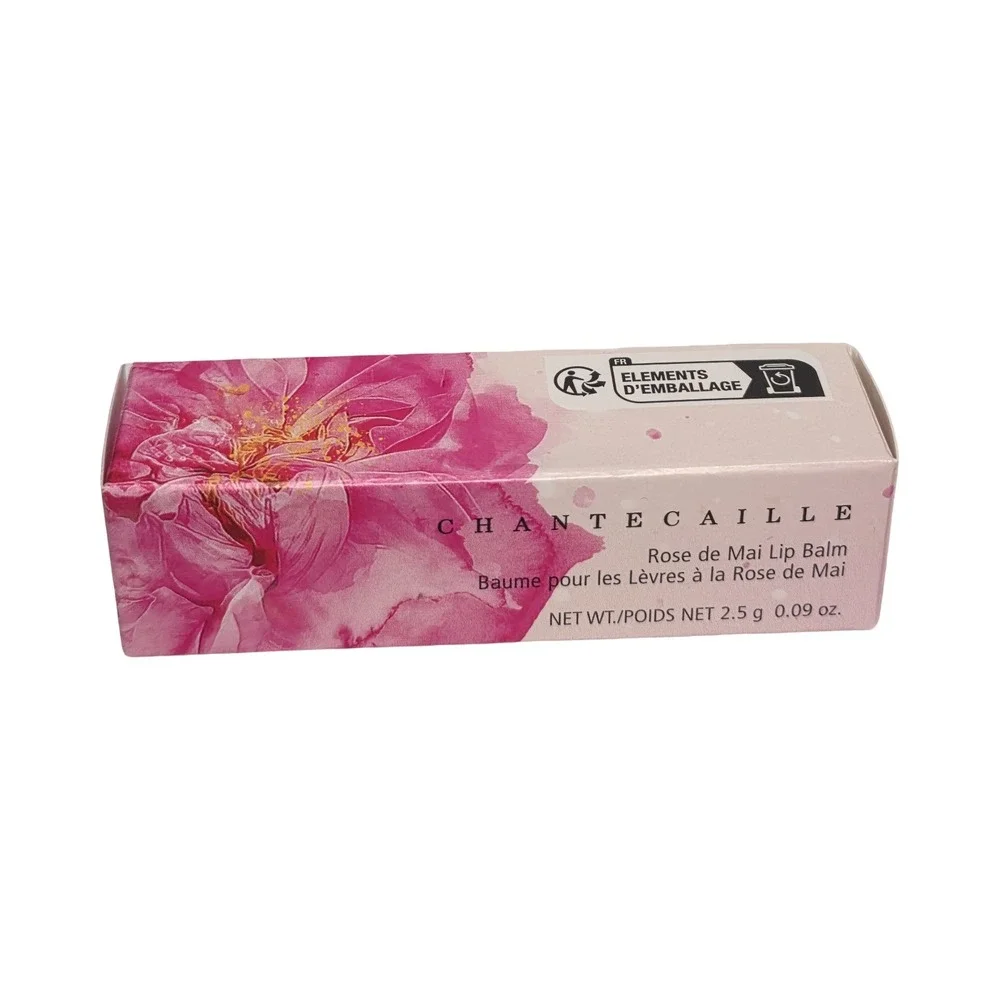 Chantecaille Rose de Mai Lip Balm 2.5g 0.09oz Pink Floral Case Made in Italy